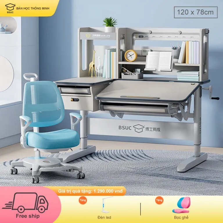 Bàn Học Chống Gù – Chìa Khóa Vàng Cho Tương Lai Sáng Khỏe Của Bé